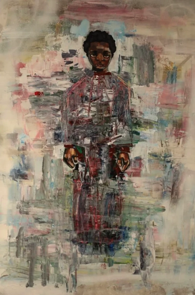Julian Ward Misdiagnosis 2024 Acrylic on canvas 24 x 36